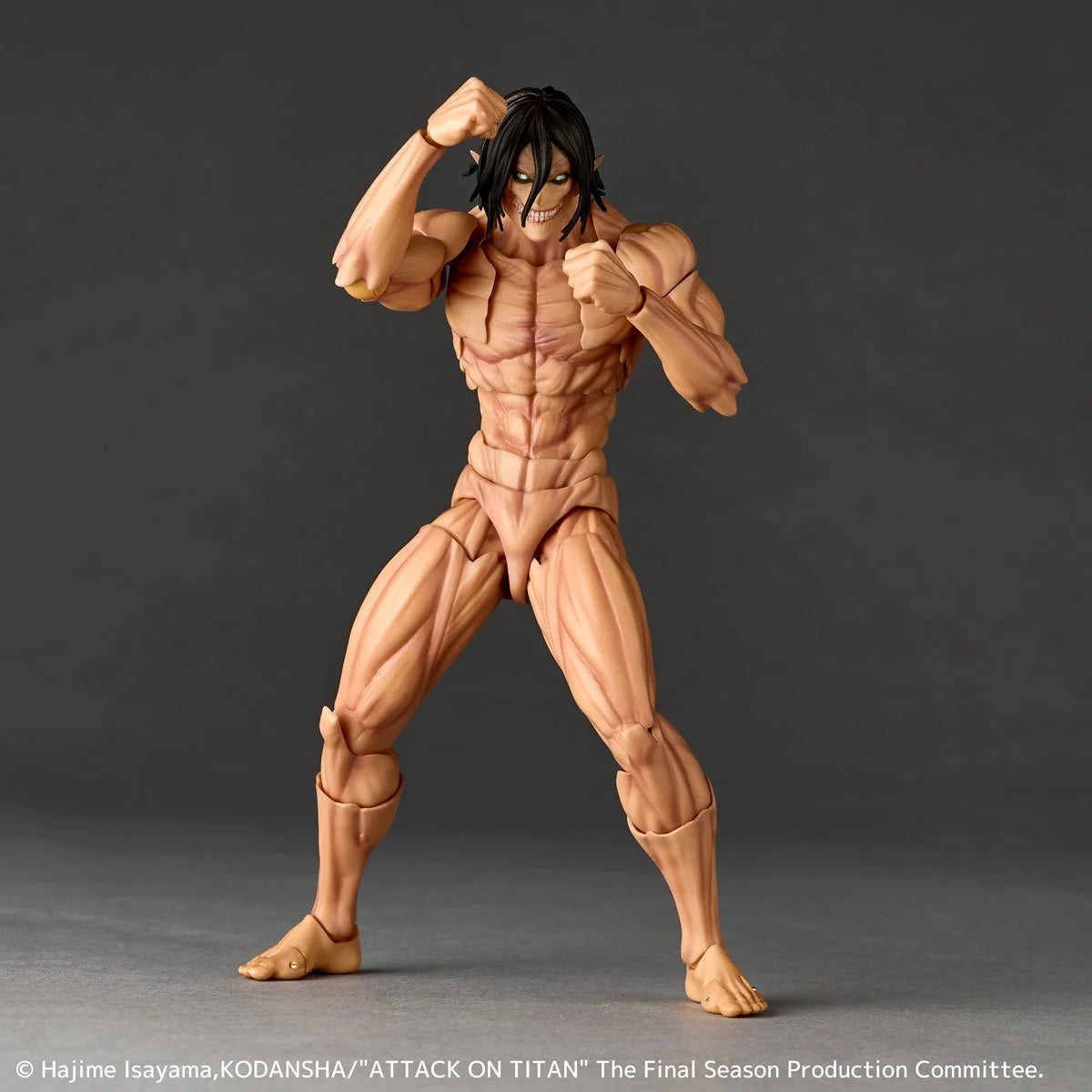 Attack on Titan Eren Yeager Titan Revoltech Amazing Yamaguchi Action Figure