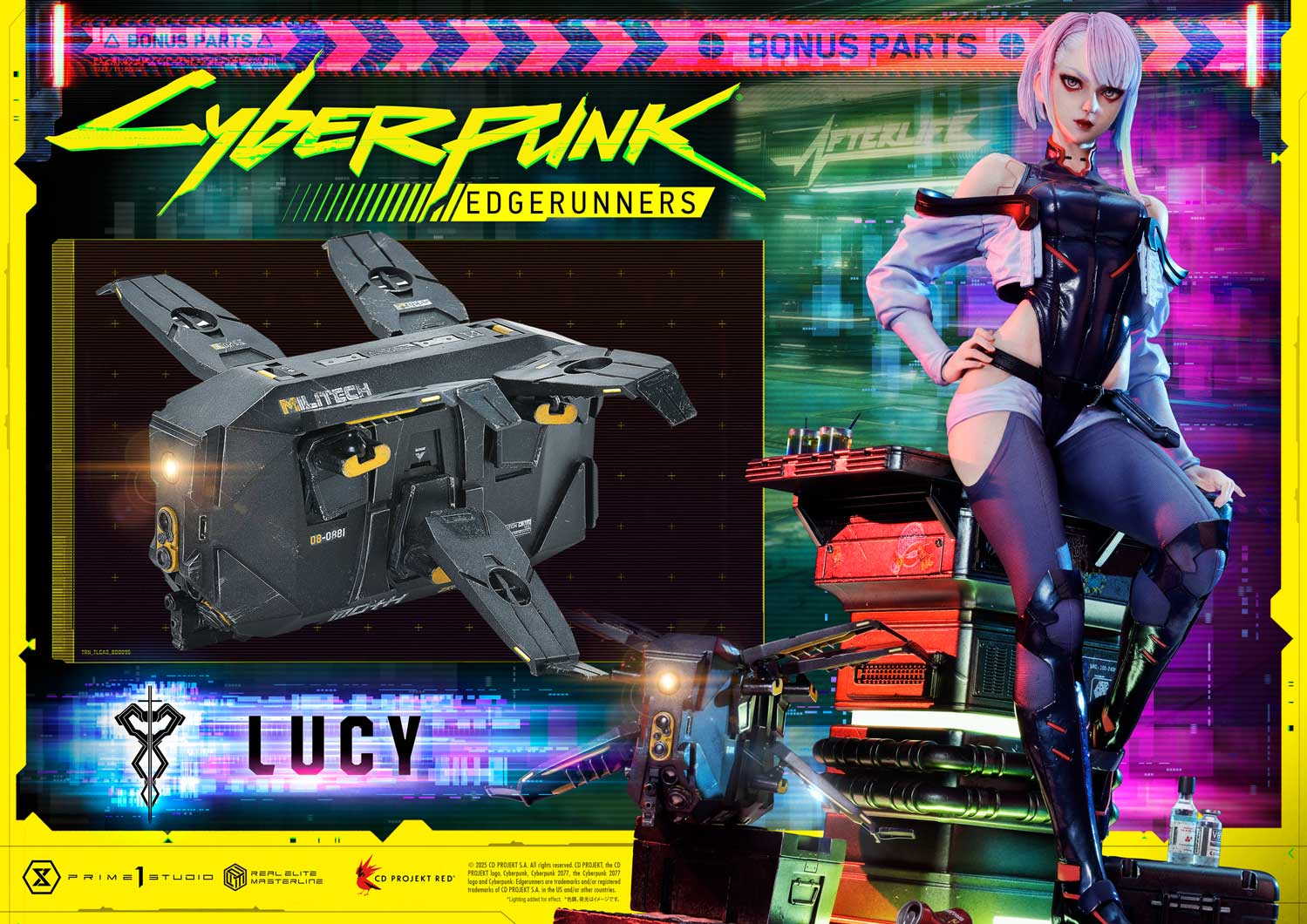 Cyberpunk Edgerunners  Lucy DX Bonus Version By Prime 1 Studio