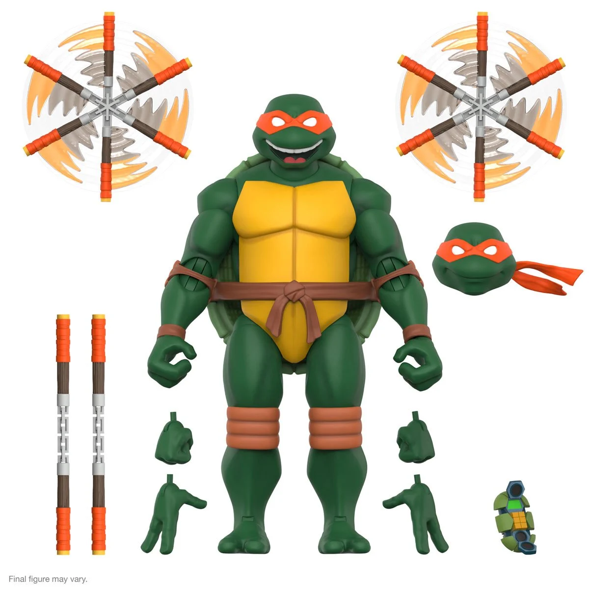 Teenage Mutant Ninja Turtles Ultimates  Michelangelo 7-Inch Action Figure
