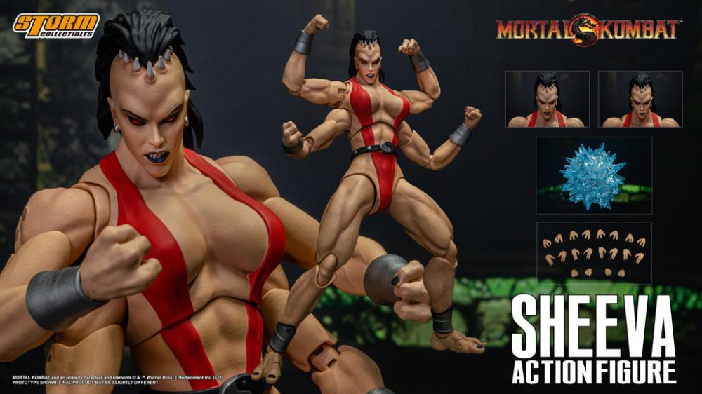Mortal Kombat Sheeva 1/12 Scale Action Figure by Storm Collectibles