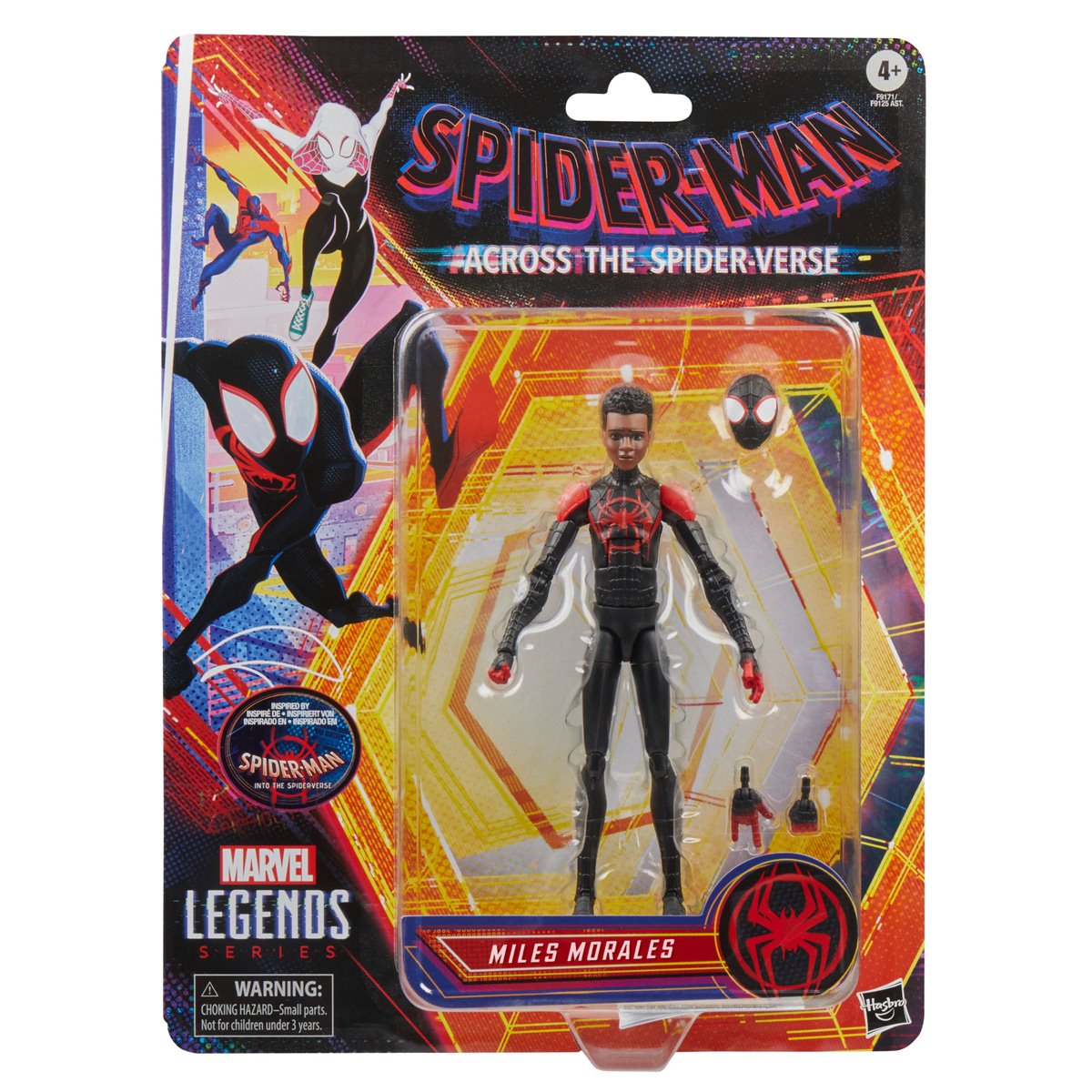 Spider-Man Across The Spider-Verse Marvel Legends Miles Morales Action Figure