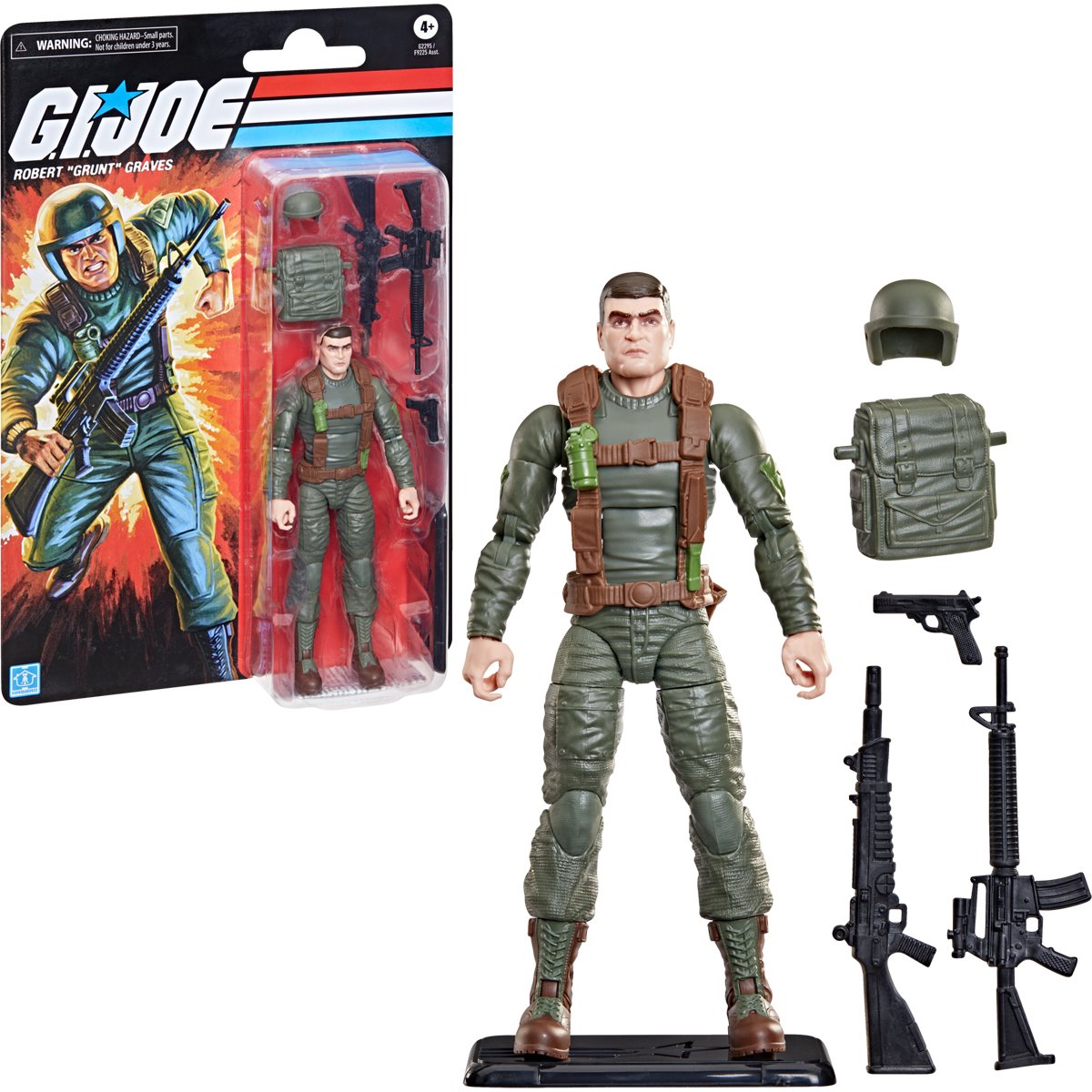 G.I. Joe Classified Series Retro Cardback Robert Grunt Graves Action Figure