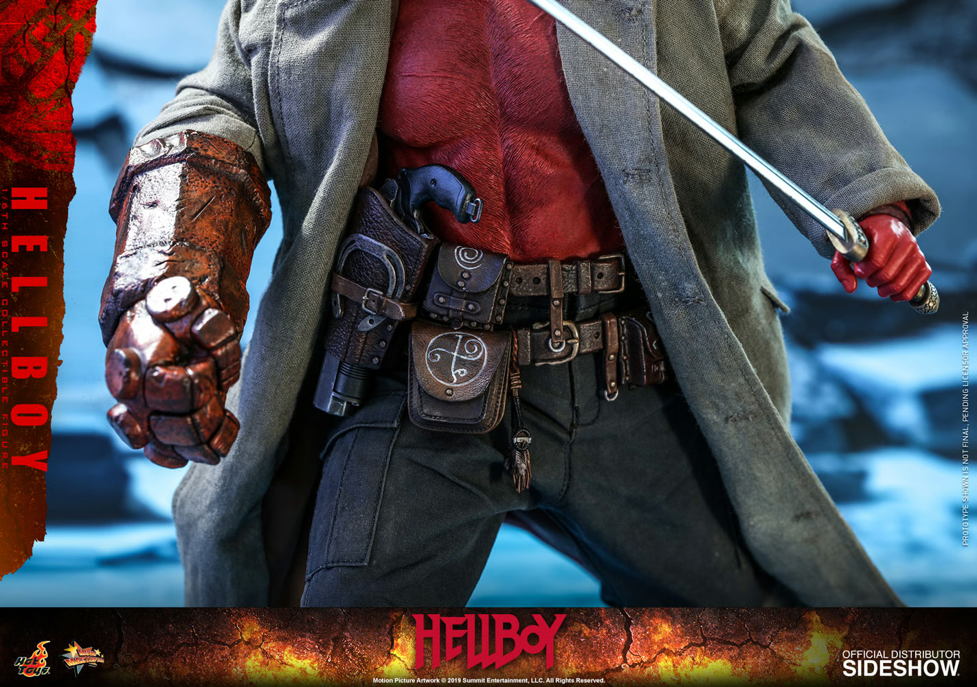 Hellboy 2019 Hellboy Figure by Hot Toys
