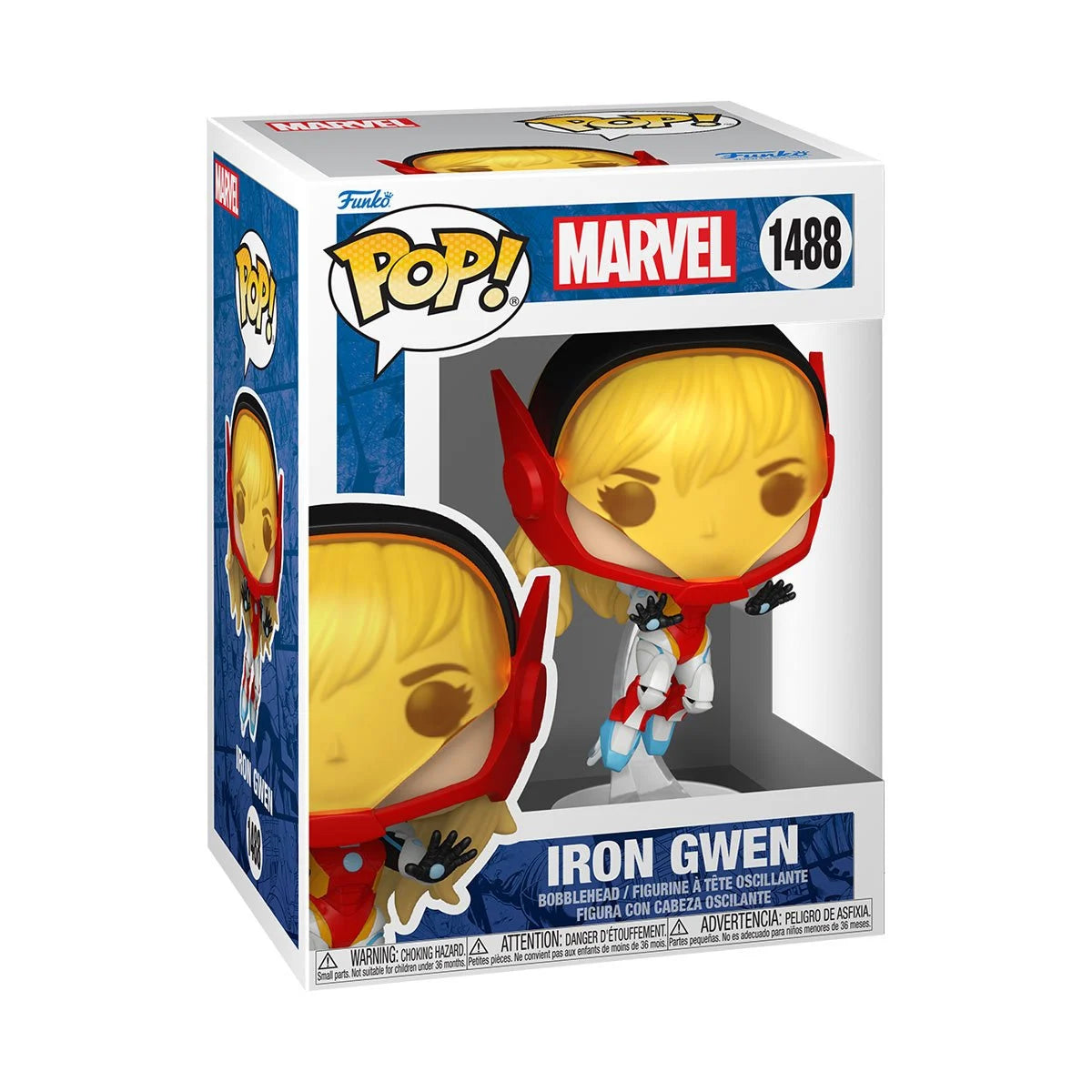 Spider-Gwen: Gwenverse Iron Gwen Funko Pop!
