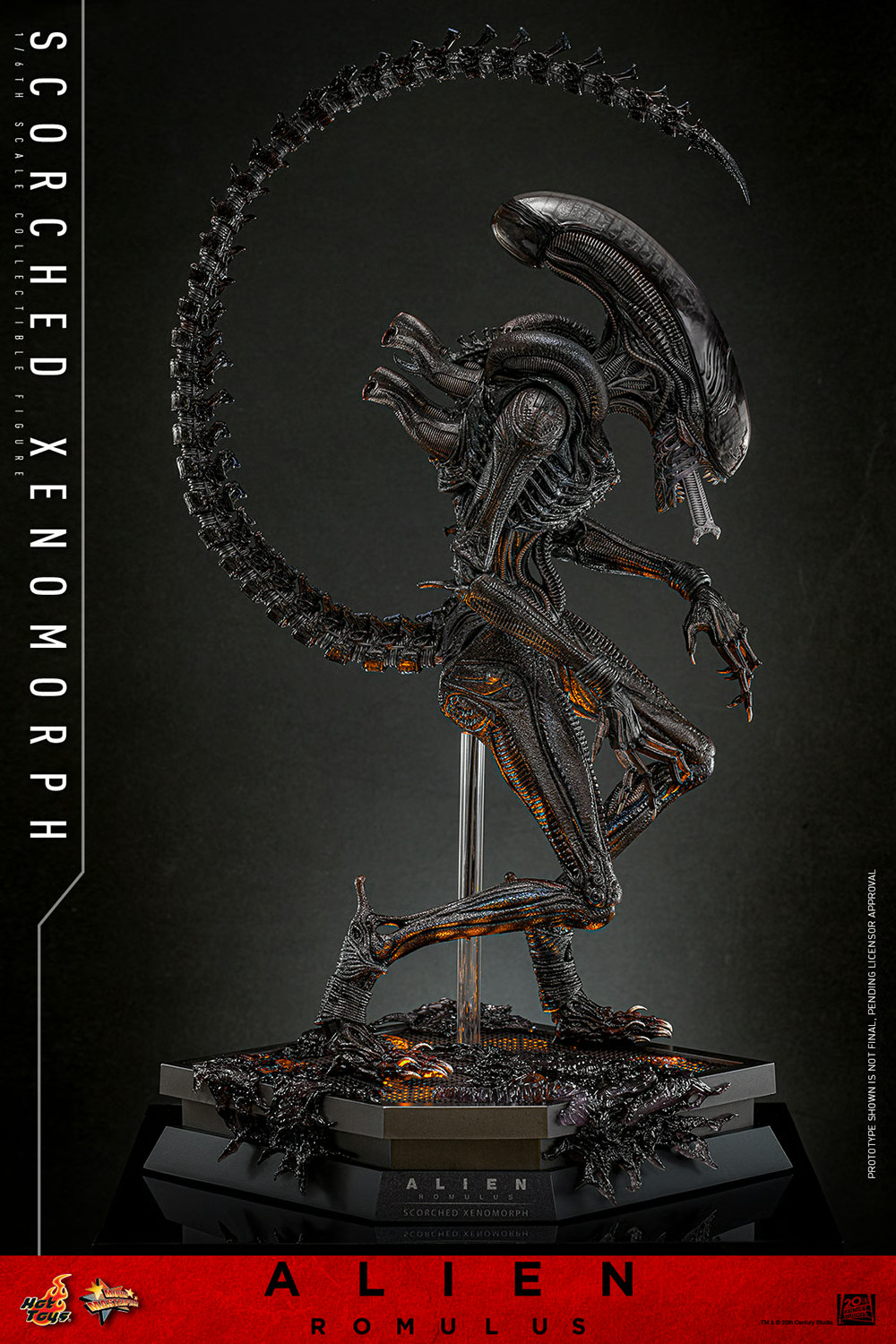 Alien: Romulus Scorched Xenomorph by Hot Toys
