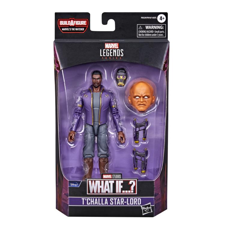 What If...? Marvel Legends T'Challa Star-Lord Action Figure (Marvel's The Watcher BAF)