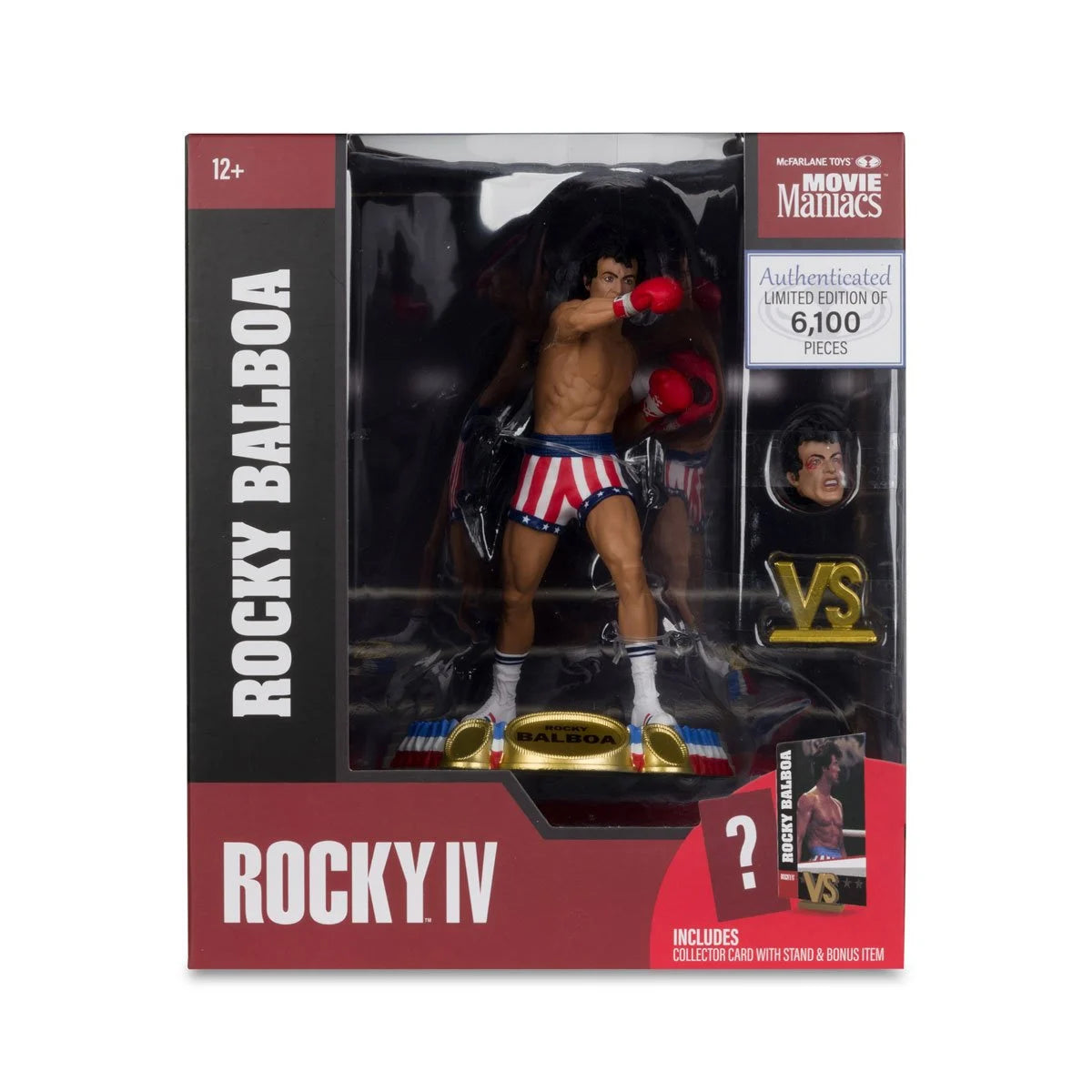 Movie Maniacs Rocky Wave 3 Rocky Balboa Rocky IV 6-Inch Scale Posed Figure