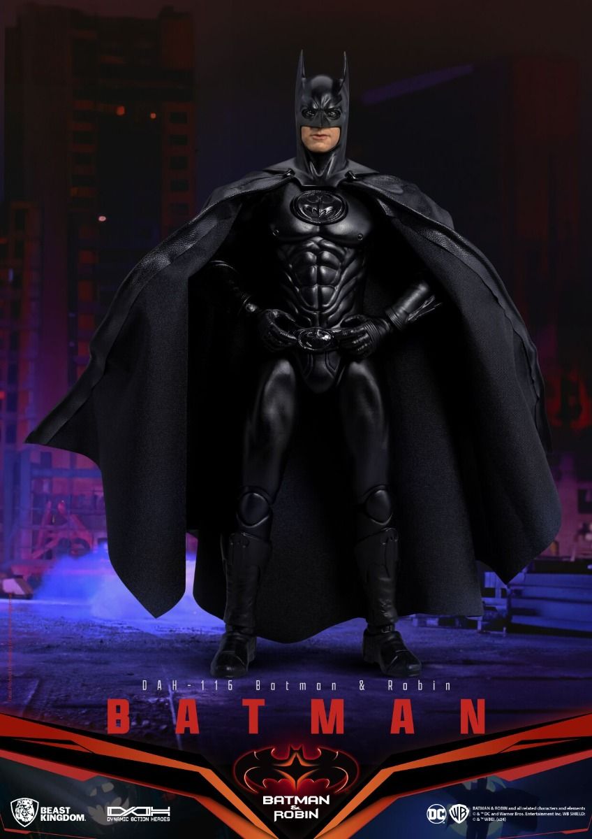 Batman and Robin DAH-116 Dynamic 8-Ction Heroes Batman Action Figure By Beast Kingdom