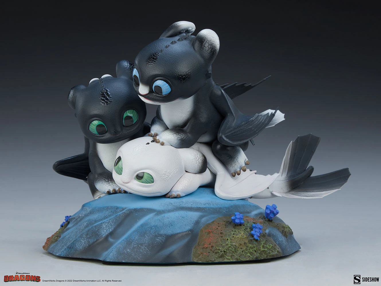 Dart,Pouncer,and Ruffrunner Statue By Sideshow