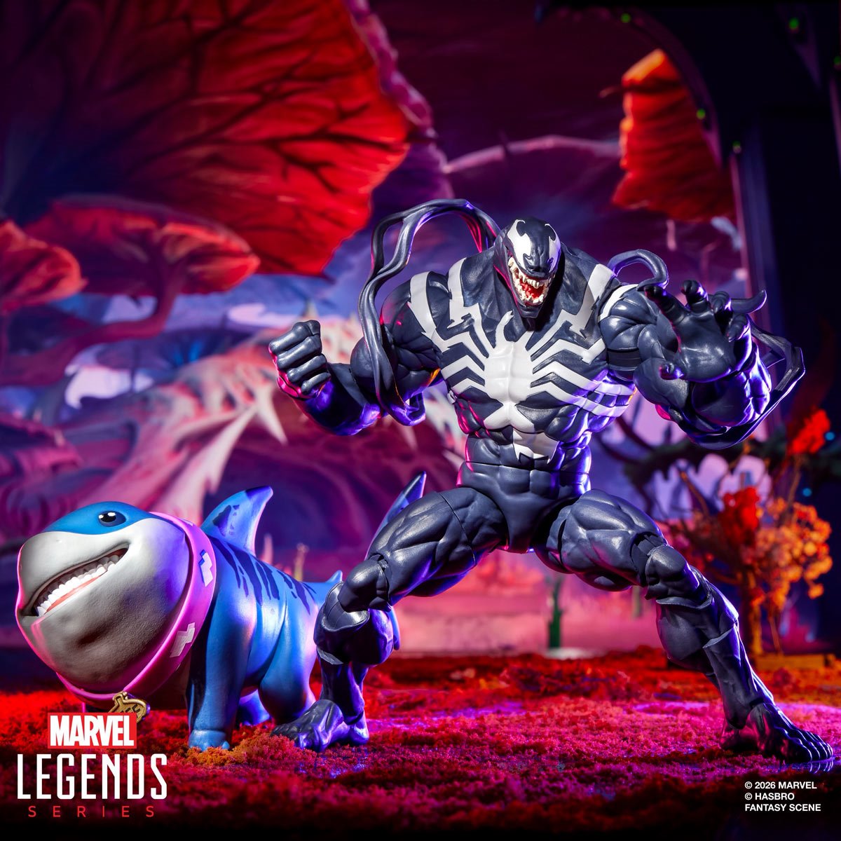 Marvel Legends Marvel Rivals Venom & Jeff the Land Shark