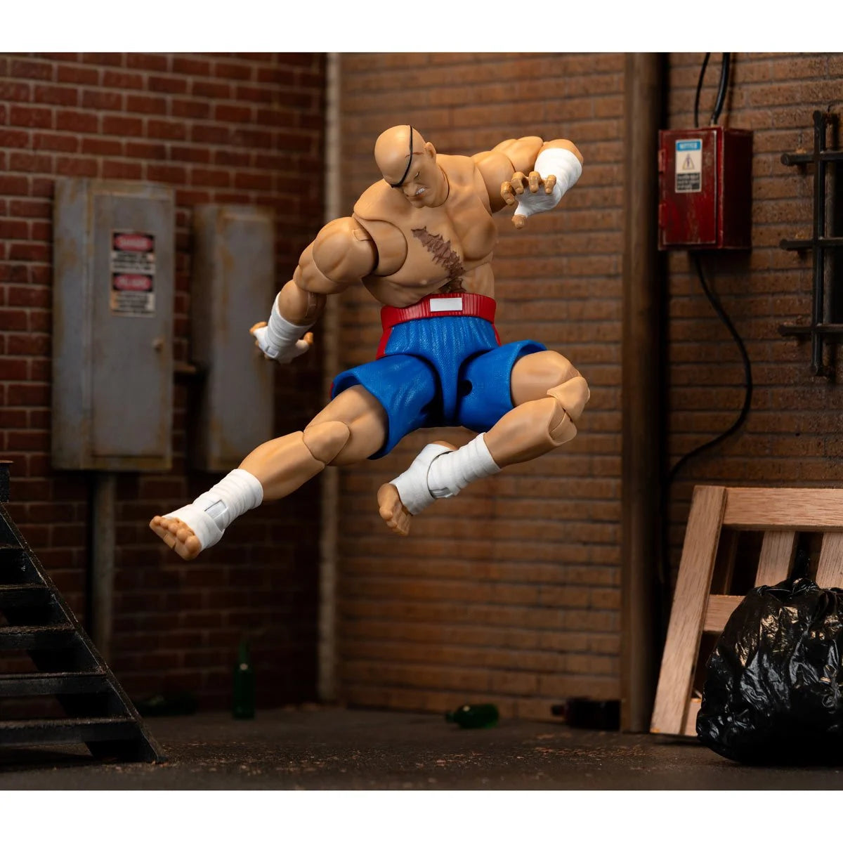 Ultra Street Fighter II Sagat Deluxe Action Figure