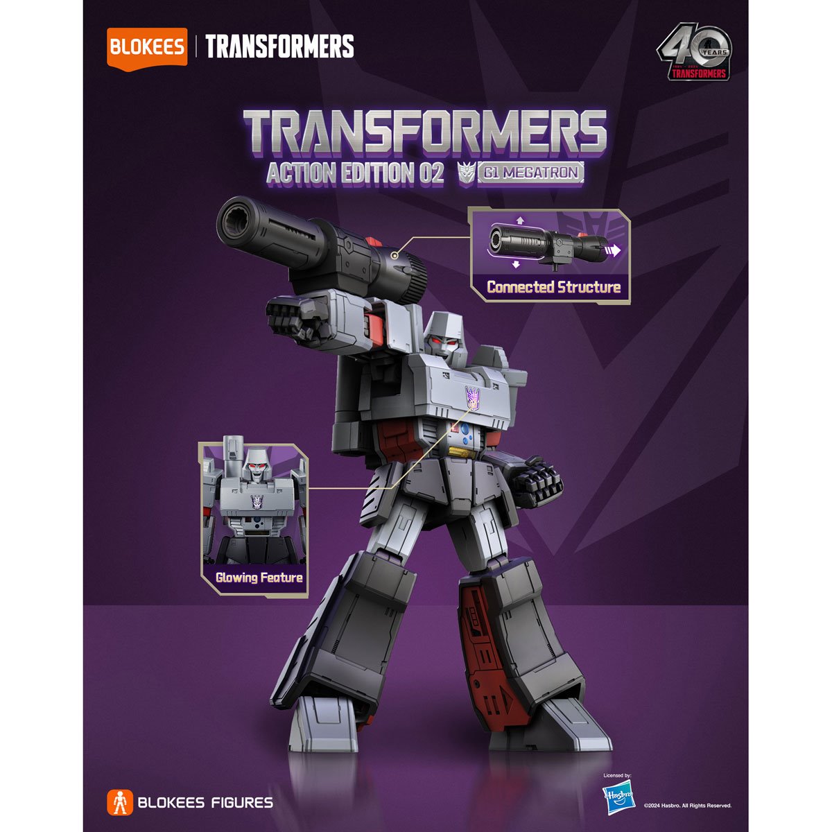 Blokees Transformers G1 Megatron Action Edition Model Kit