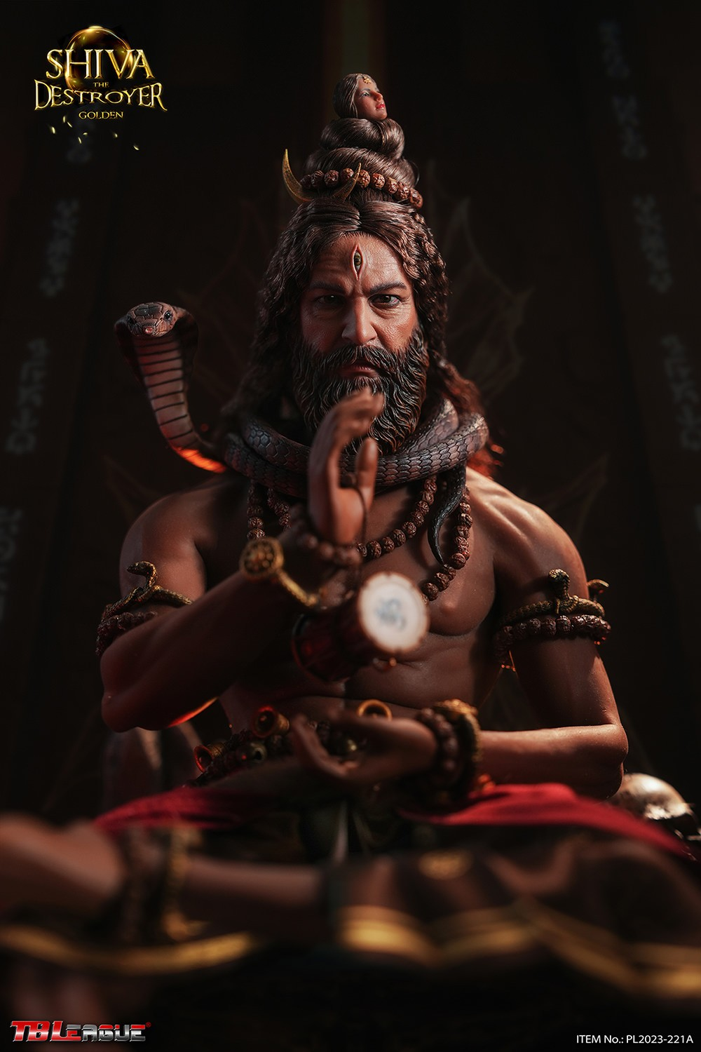 Shiva the Destroyer (Golden) Sixth Scale Figure by TBLeague