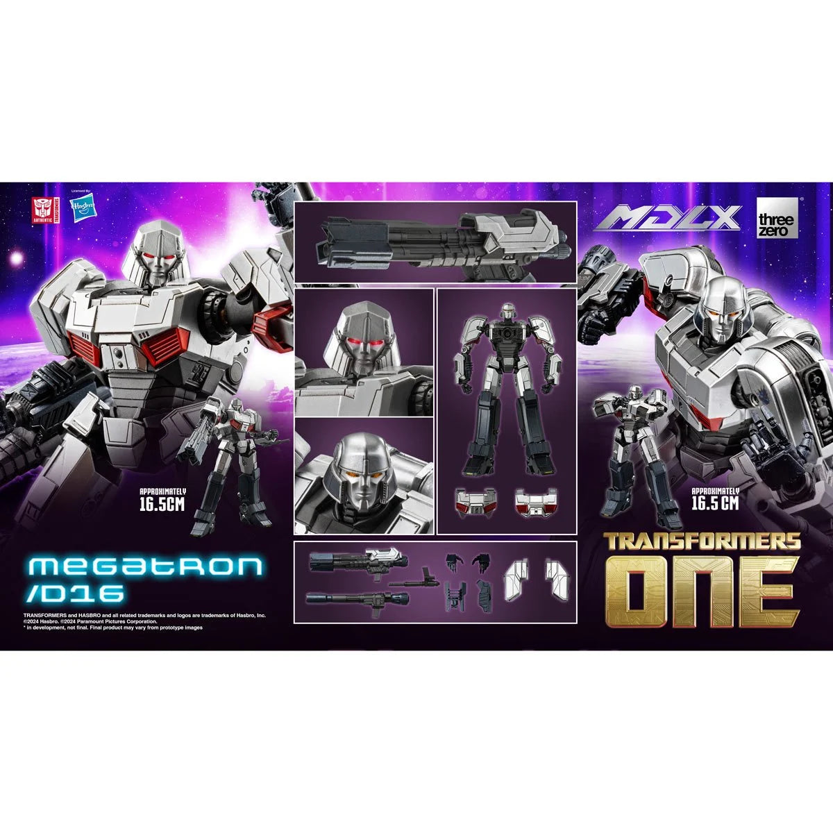 Transformers One Megatron/D16 MDLX Action Figure By Threezero