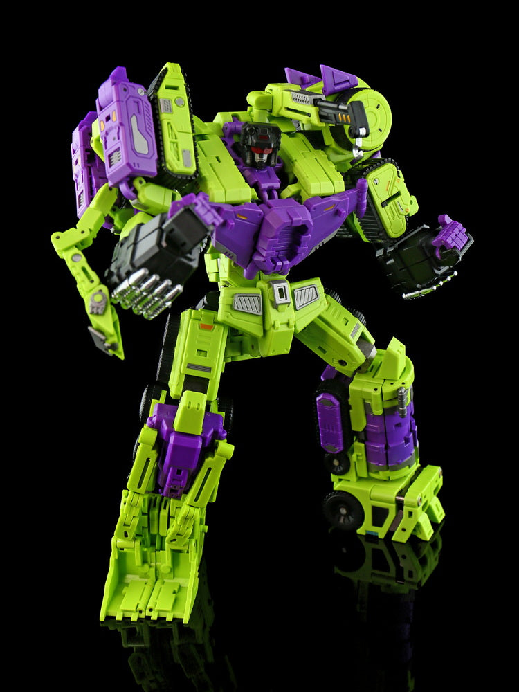 Lucky Cat Micro Cosmos MC-02 Riki-Oh Devastator Whole Set
