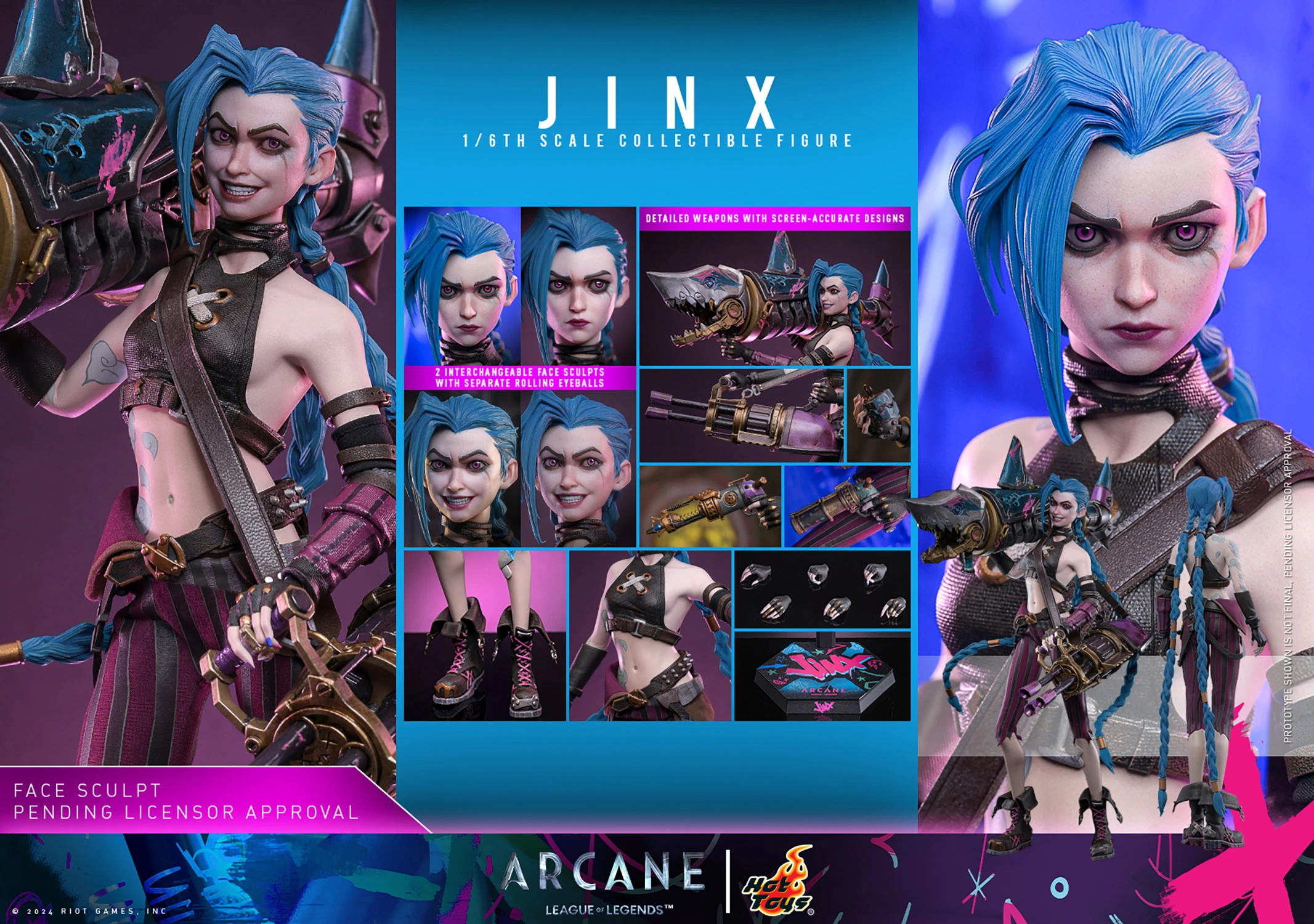 Jinx Sixth Scale Figure by Hot Toys