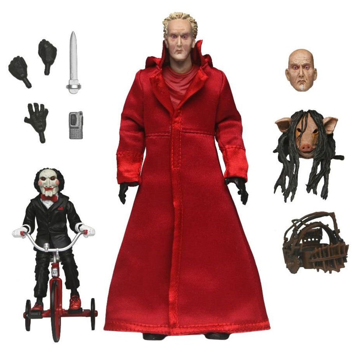 Saw Ultimate Jigsaw Killer Red Robe Version Scale Action Figure