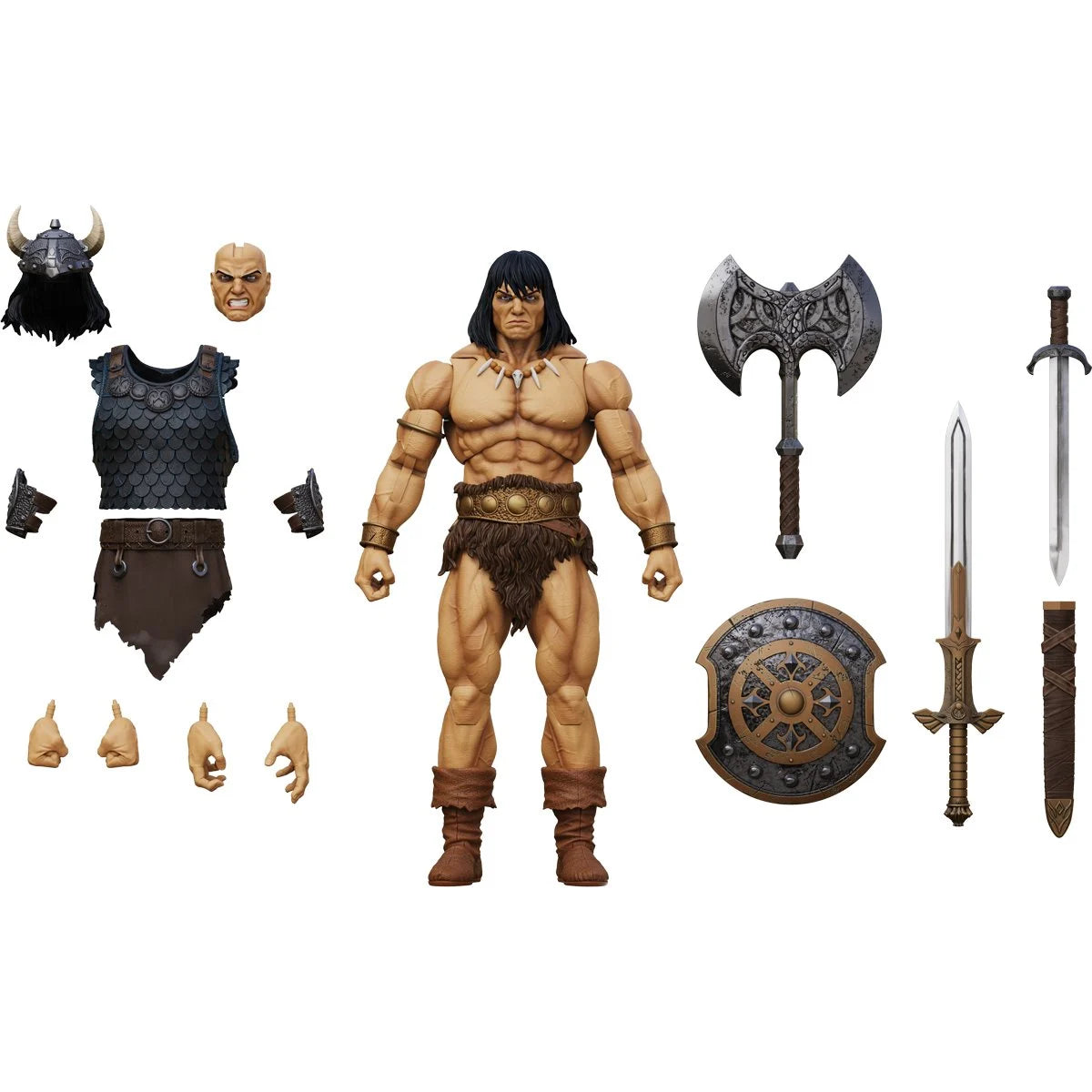 Conan The Barbarian Reaver Of The Black Coast Epic H.A.C.K.S. 1:12 Scale Action Figure By Boss Fight Studio