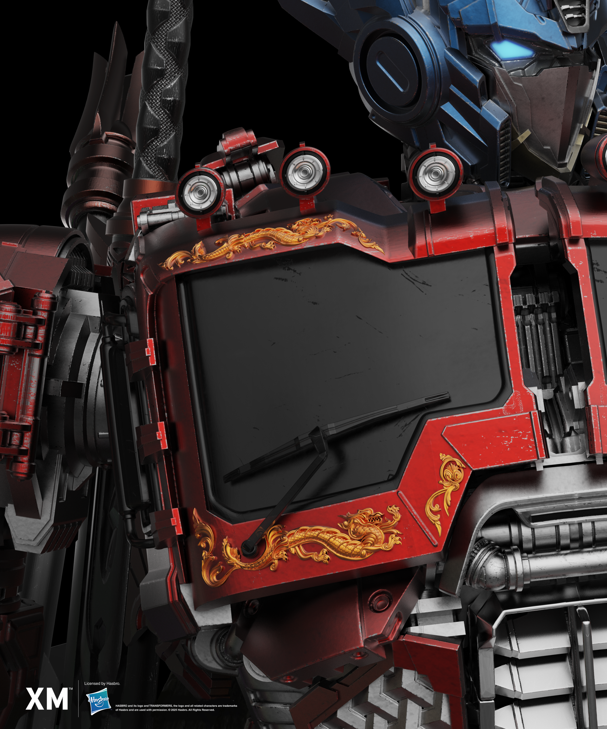 Optimus Prime - Azure Dragon (Mythical Beasts Series) By XM Studios