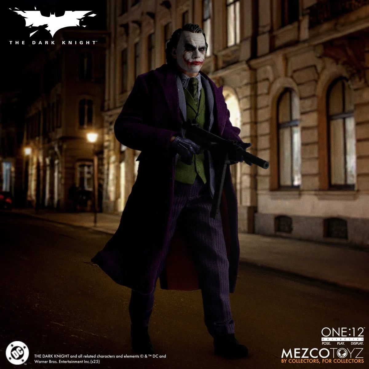 The Dark Knight Joker One:12 Collective Action Figure by Mezco