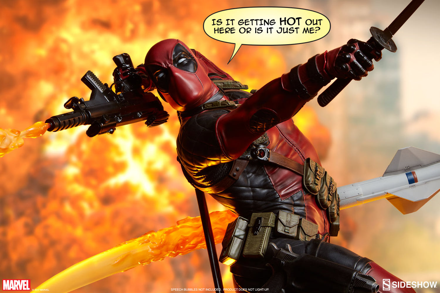 Deadpool Heat-Seeker Premium Format Figure by Sideshow Collectibles