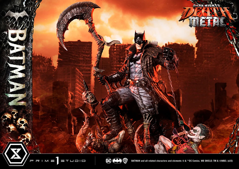 DEATH METAL BATMAN 1:3 Scale Statue by Prime 1 Studio