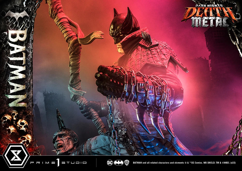 DEATH METAL BATMAN 1:3 Scale Statue by Prime 1 Studio