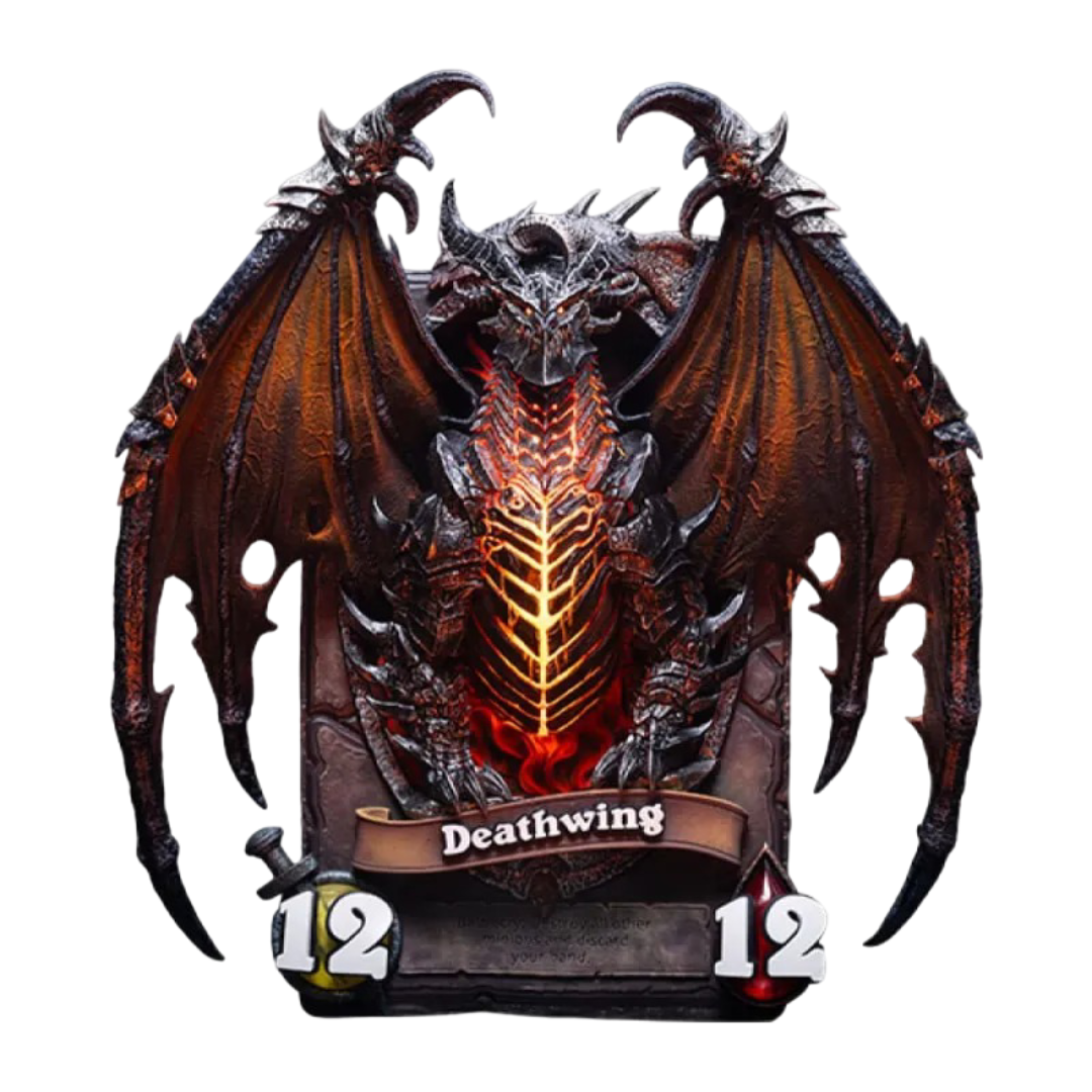 Deathwing 3D Art Frame by HEX Collectibles