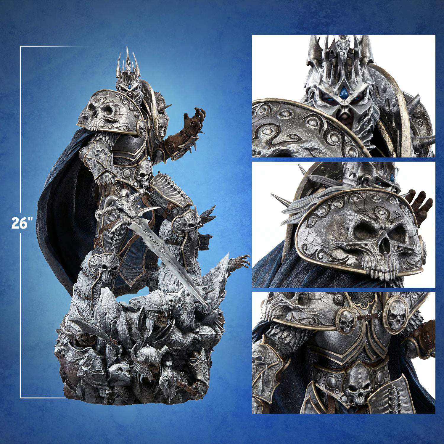 Lich King Arthas Menethil Statue by Activision Blizzard