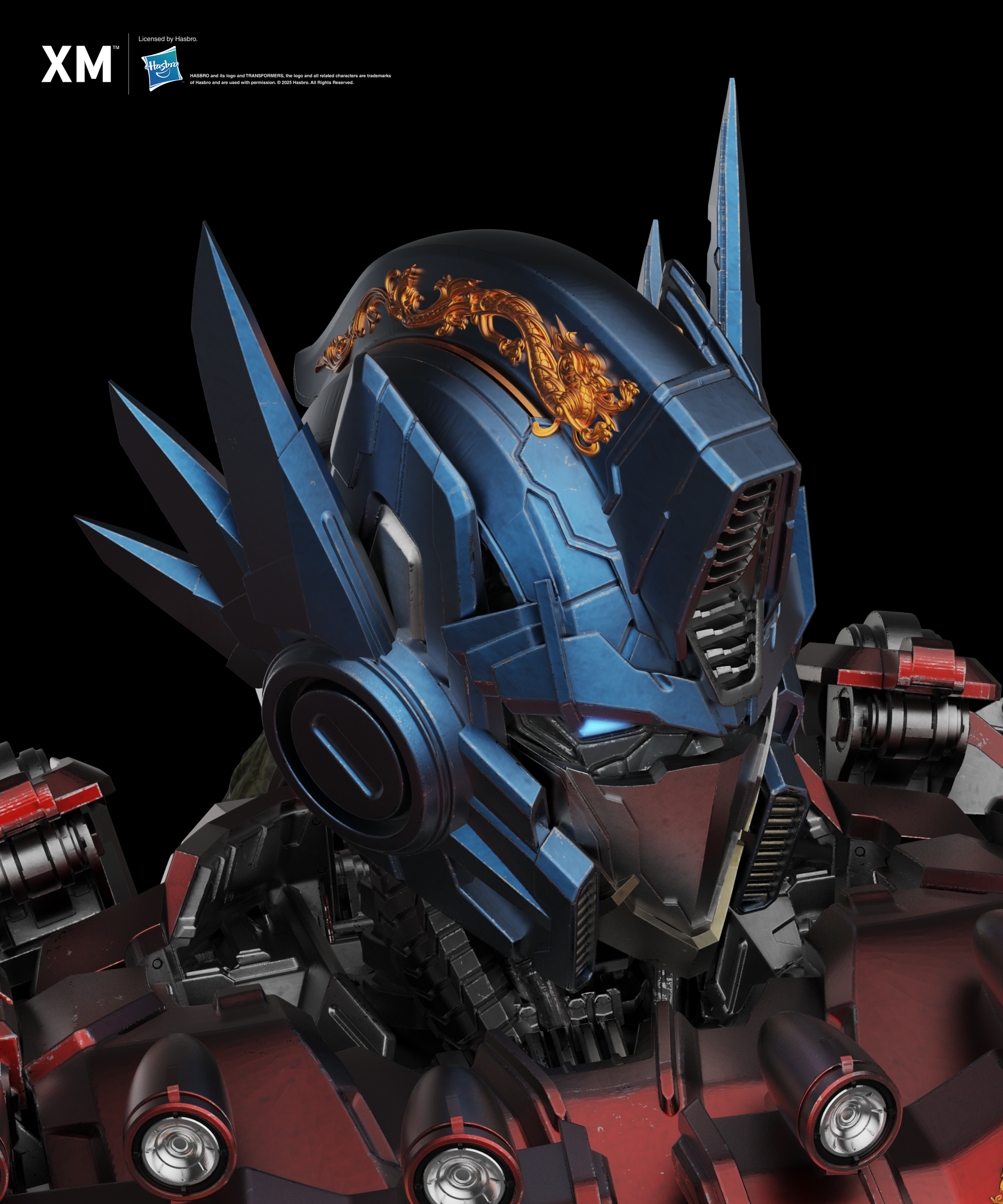 Optimus Prime - Azure Dragon (Mythical Beasts Series) By XM Studios