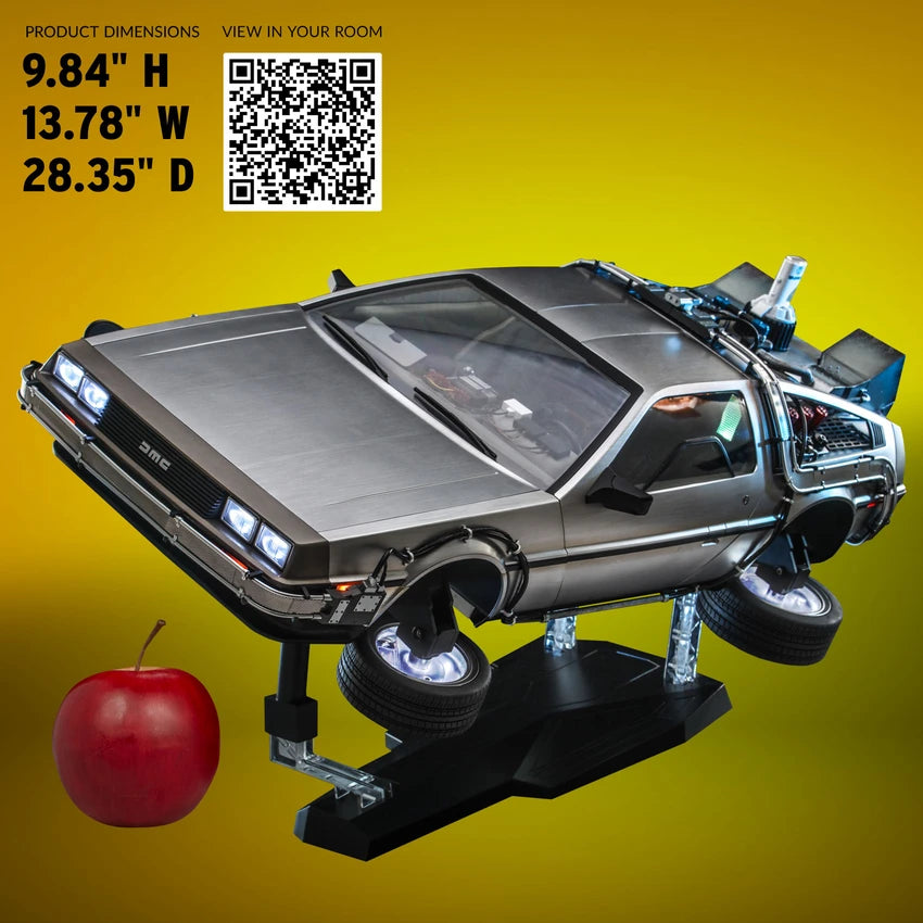 DELOREAN TIME MACHINE by Hot Toys