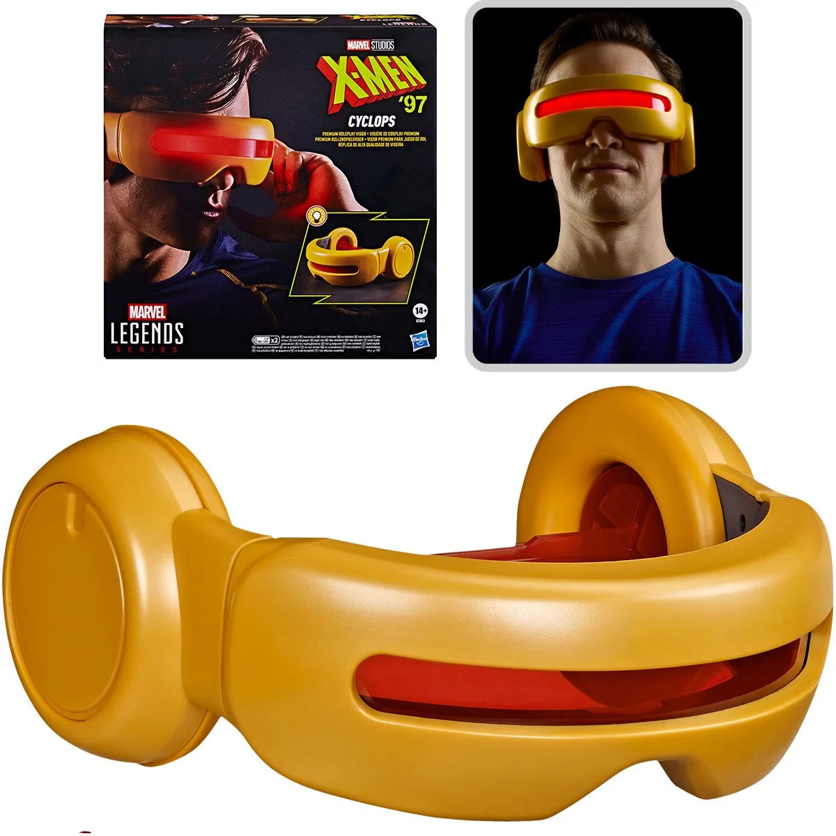 X-Men 97 Marvel Legends Series Cyclops Premium Roleplay Visor