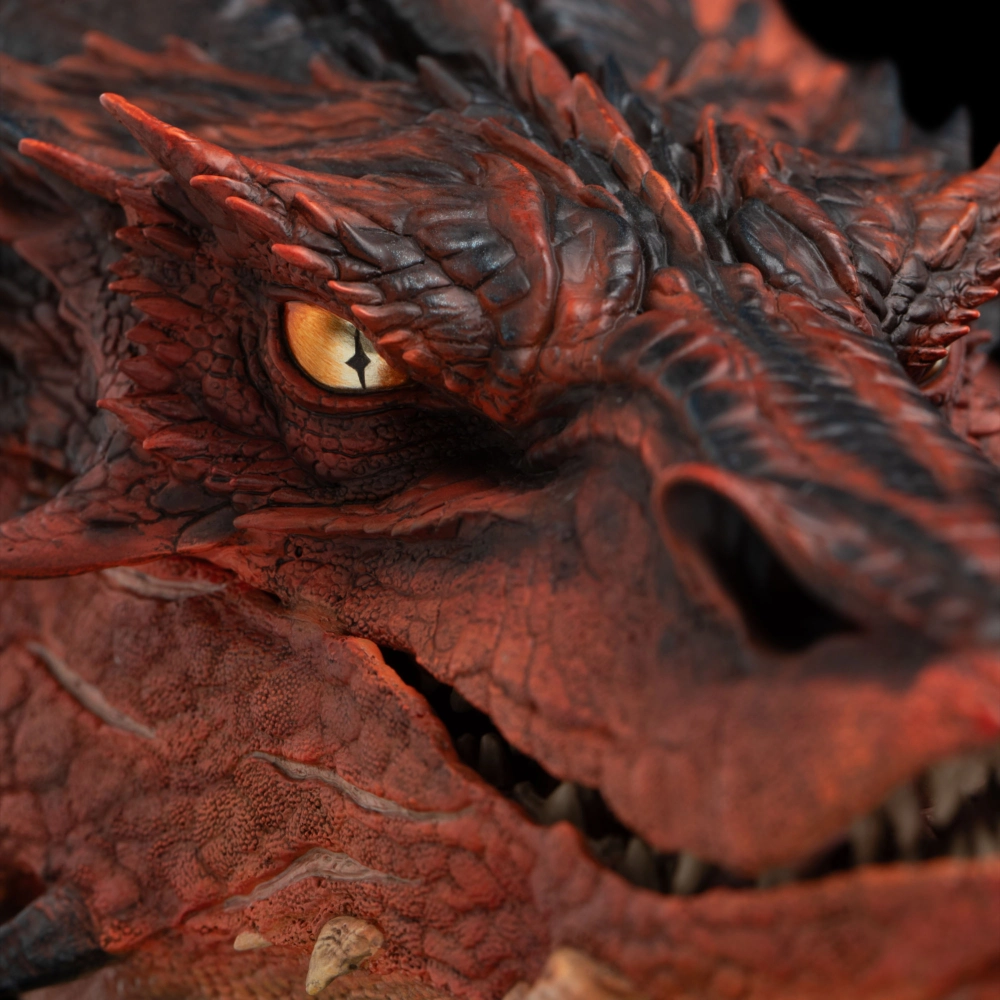 Smaug The Terrible Bust by Weta