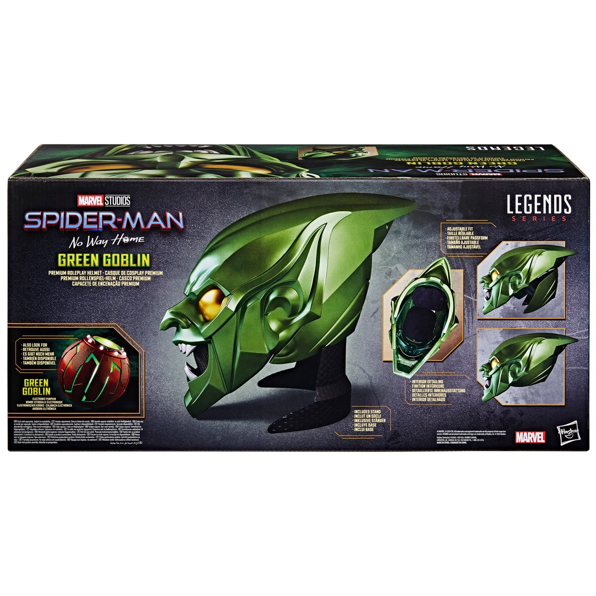 Marvel Legends Green Goblin (Spider-Man: No Way Home) Helmet Prop Replica