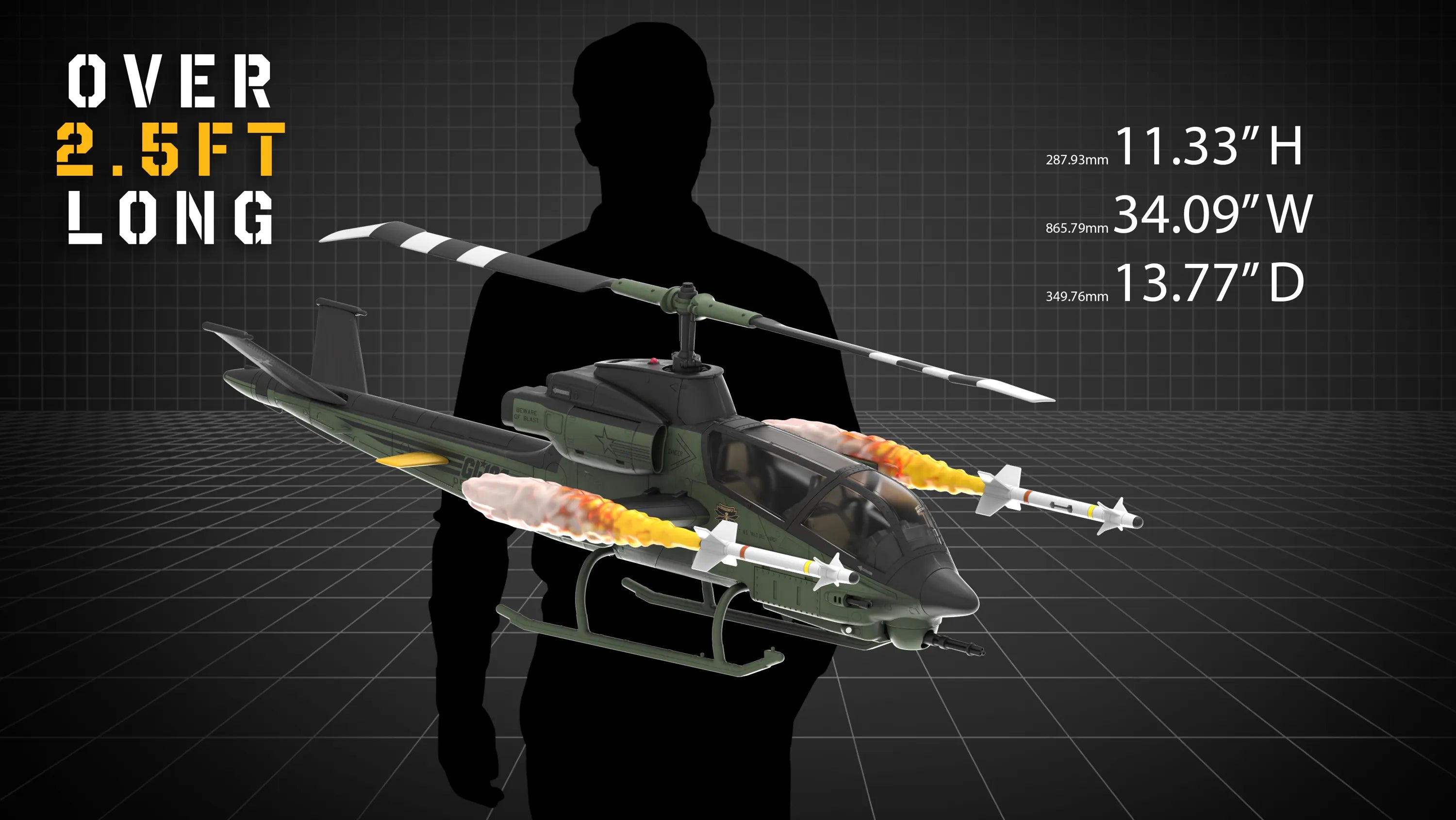 G.I. Joe Classified Series G.I. Joe Assault Copter Dragonfly (XH-1)