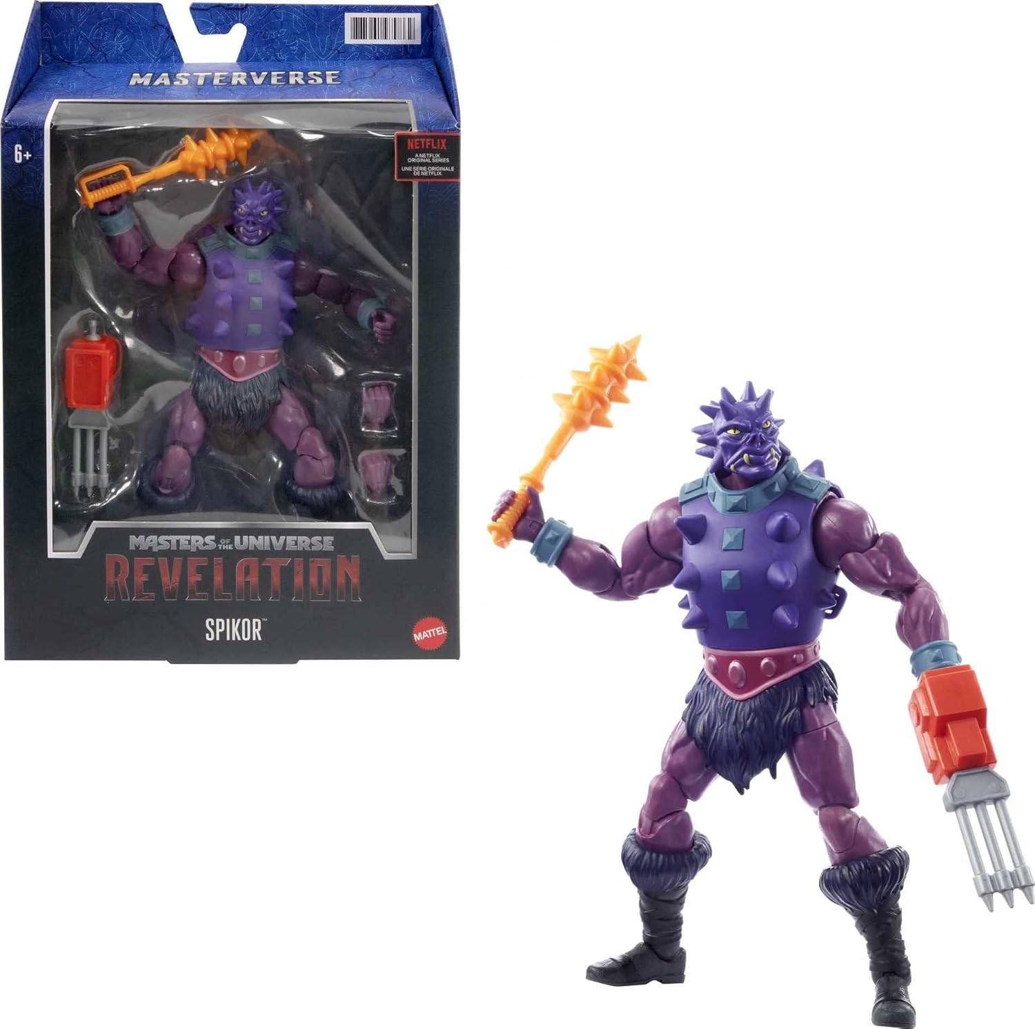 Masters Of The Universe Masterverse Revelation Spikor Action Figure