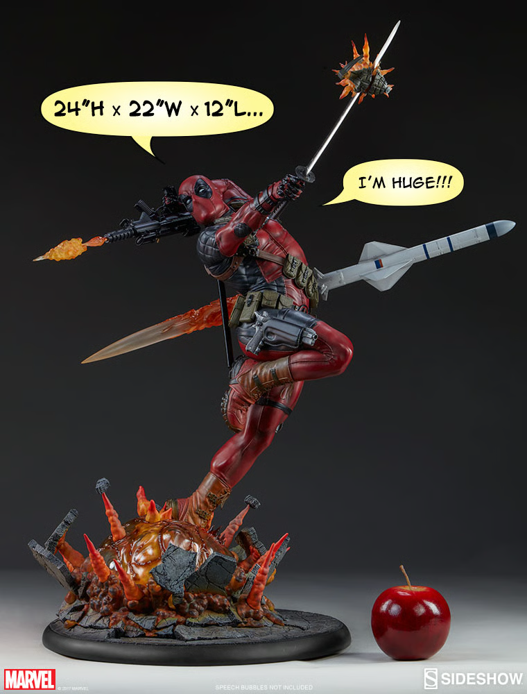 Deadpool Heat-Seeker Premium Format Figure by Sideshow Collectibles