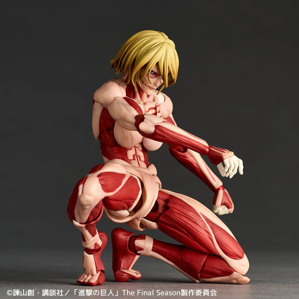 Attack on Titan Female Titan AF Revoltech Amazing Yamaguchi Action Figure