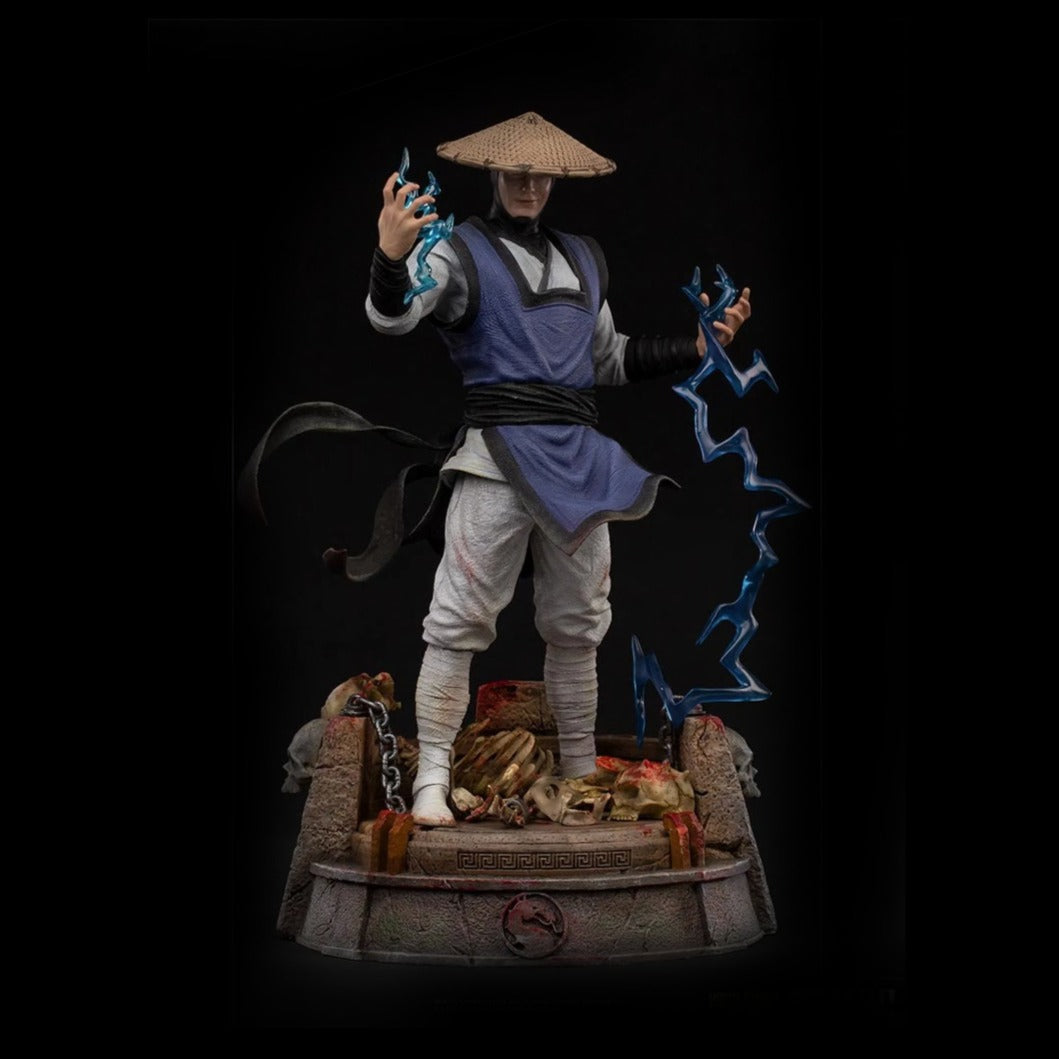 Mortal Kombat Raiden Art Scale Statue By Iron Studios