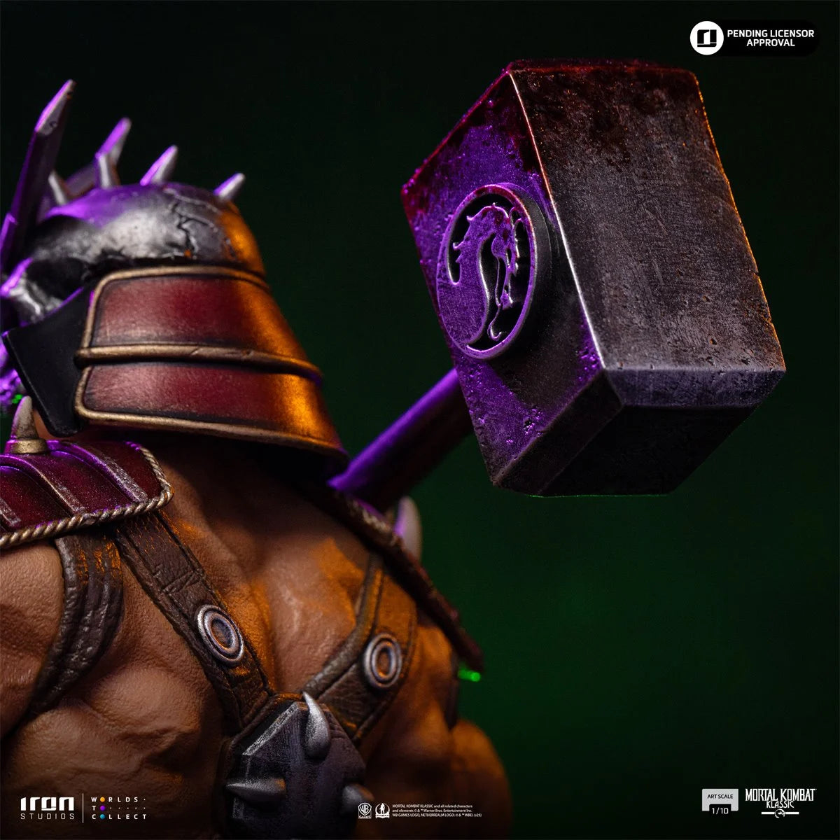 Mortal Kombat Shao Kahn Emperor of Outworld Limited Edition Statue By Iron Studios