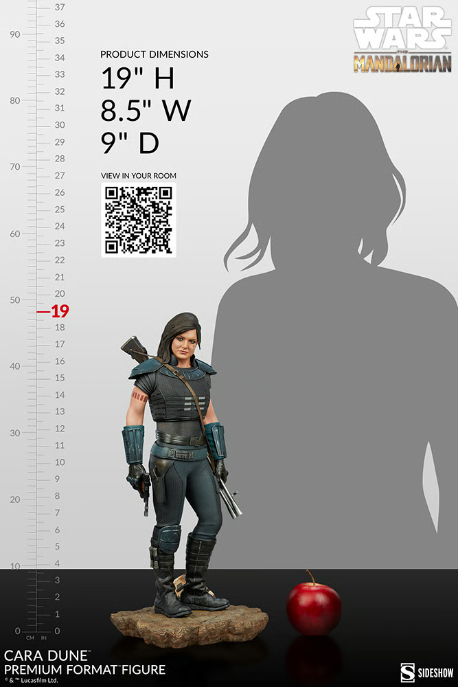 The Mandalorian Cara Dune Premium Format Figure by Sideshow Collectibles
