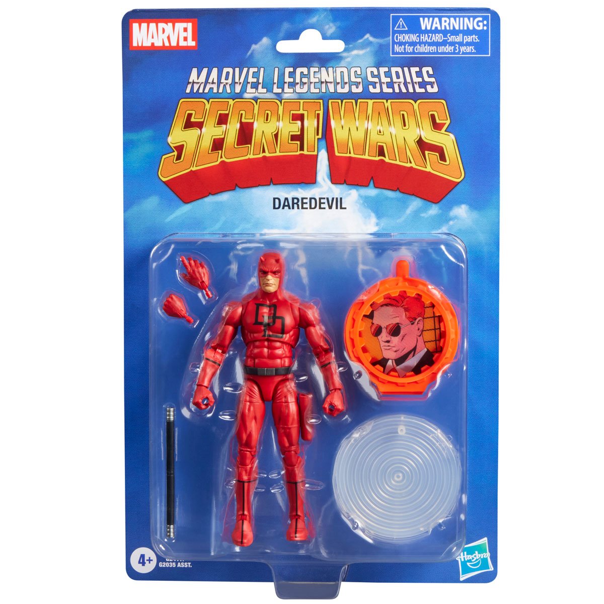 Secret Wars Marvel Legends Series Daredevil Action Figure
