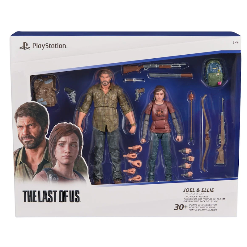 The Last of Us Joel & Ellie Figures 2 Pack