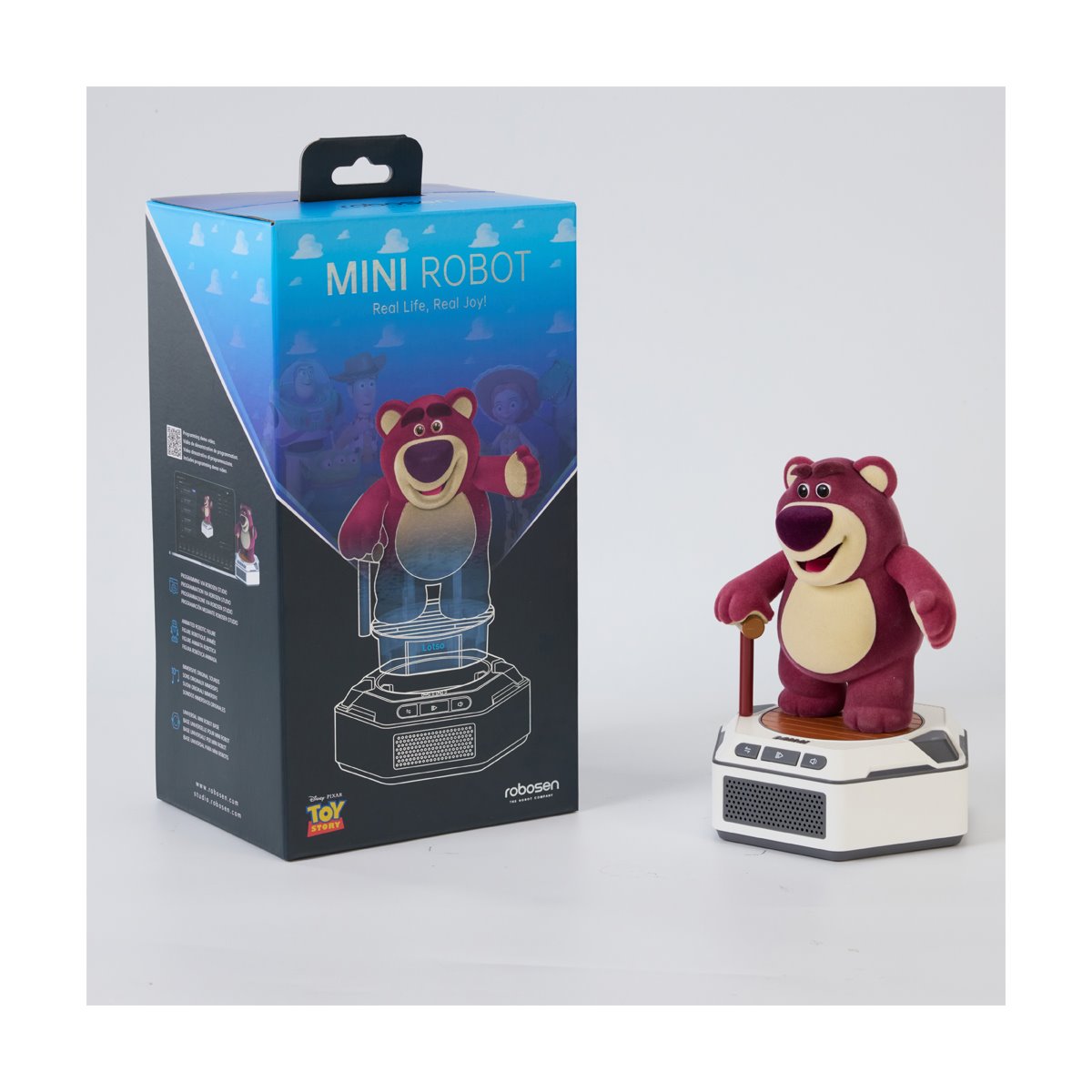 Toy Story Mini Robots Hero Pack Lotso Bear with Base by Robosen