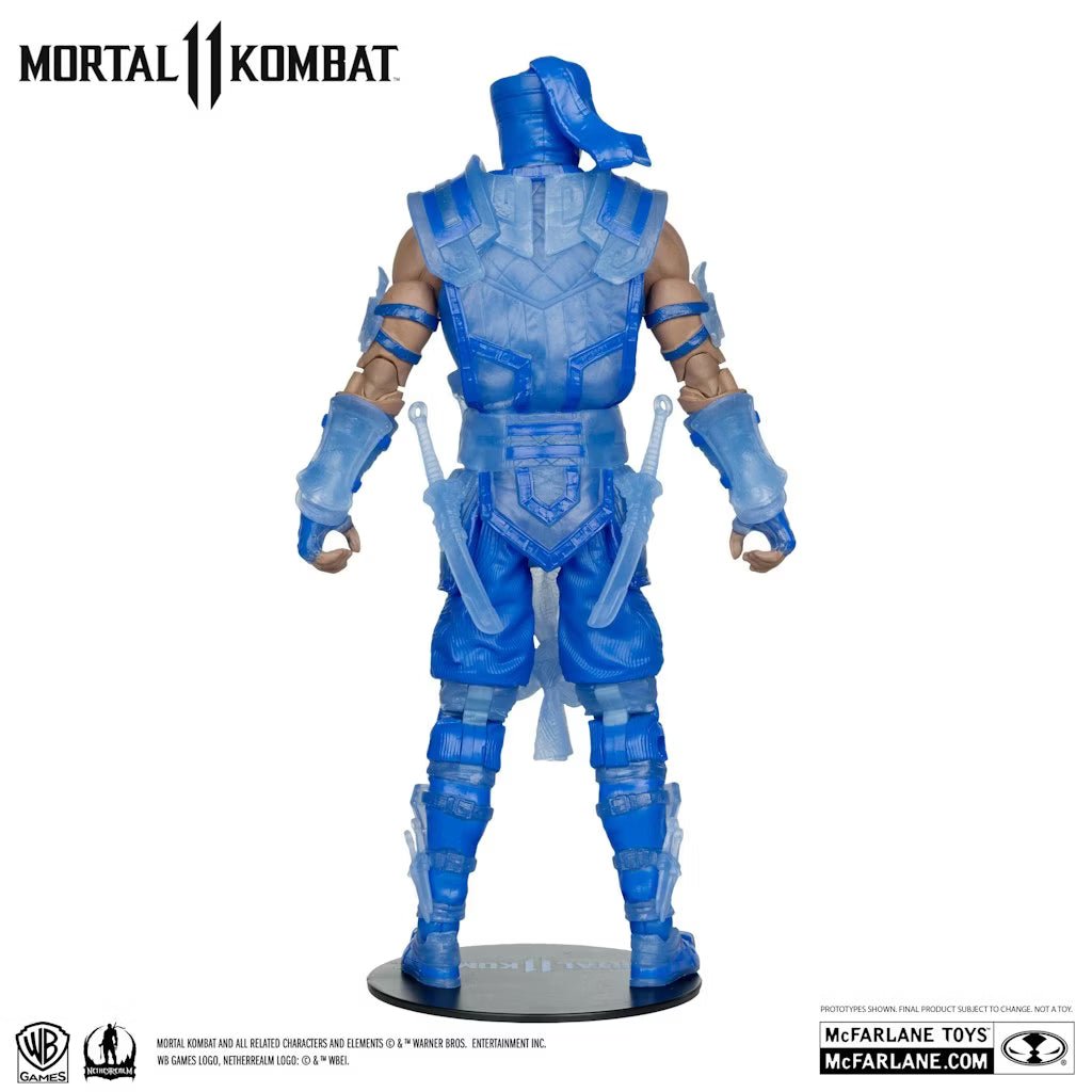 Sub-Zero (Mortal Kombat) Glow In The Dark Edition Gold Label Action Figure
