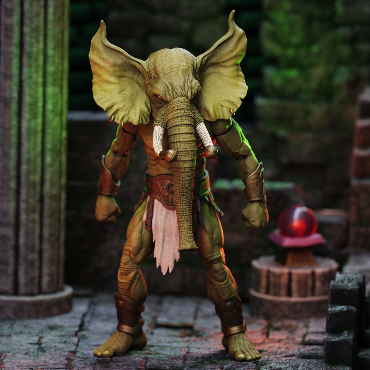 Conan the Barbarian The Tower of the Elephant Young Conan and Yag Kosha Action Figure 2-Pack By Boss Fight Studio