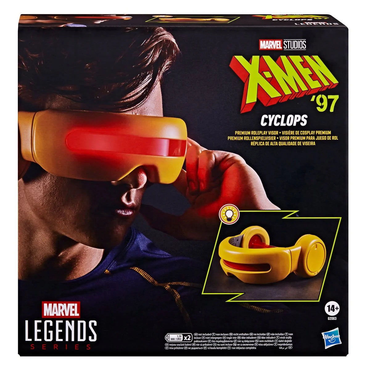 X-Men 97 Marvel Legends Series Cyclops Premium Roleplay Visor