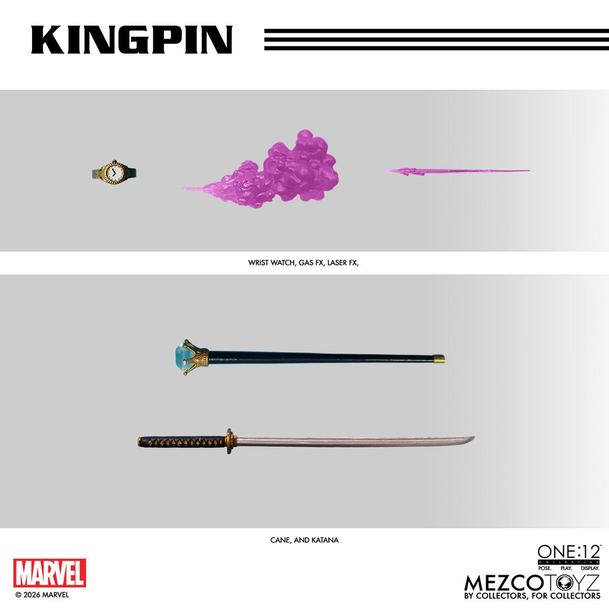 Kingpin One:12 Collective Action Figure By Mezco