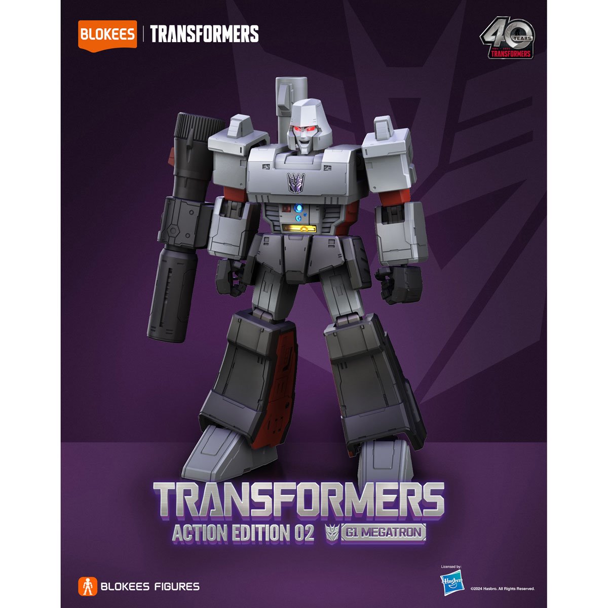 Blokees Transformers G1 Megatron Action Edition Model Kit