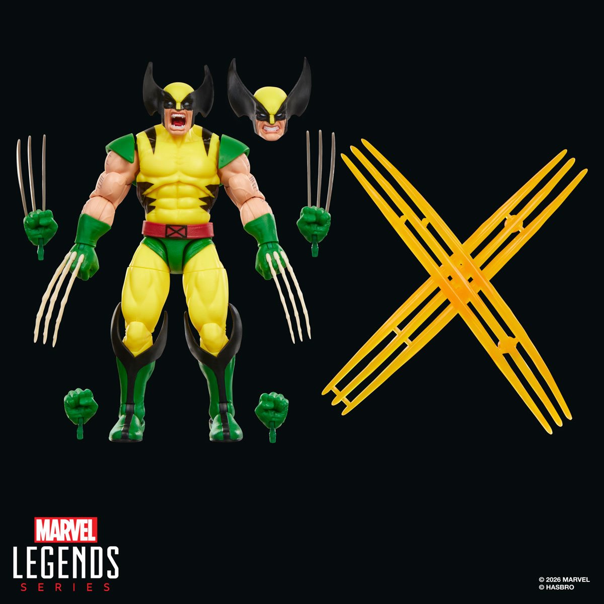 X-Men Marvel Legends Wolverine vs Psylocke Action Figures